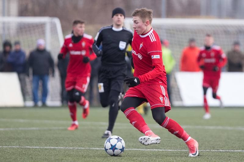 Football. Sparing. MFK Karvina - Gornik Zabrze. 13.01.2018