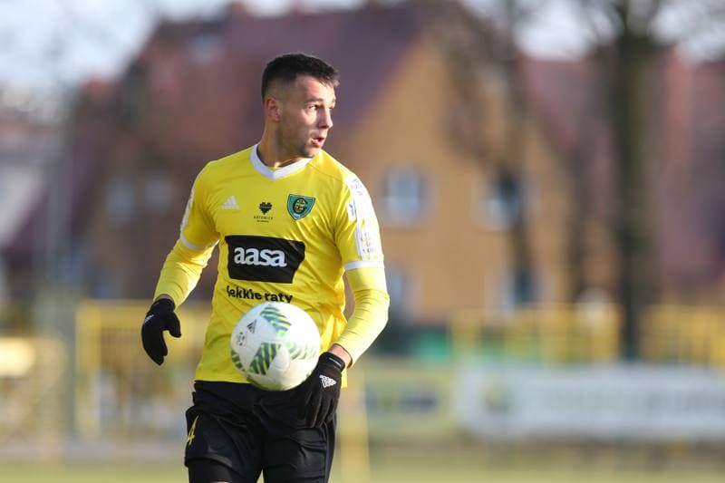 Football. Sparing. GKS Katowice - Chrobry Glogow. 25.02.2017
