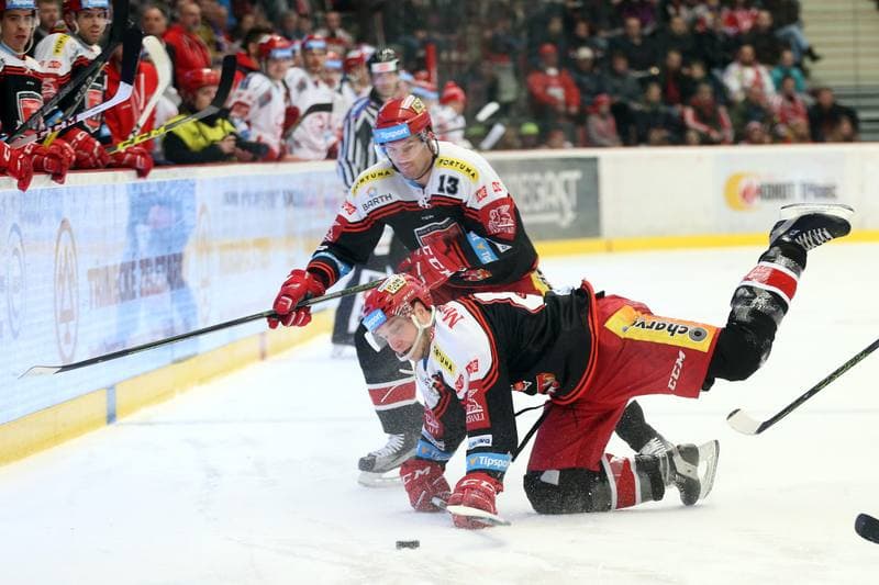 Ice Hockey. Tipsport Extraliga. Ocelari Trinec - Mounfield Hradec Kralove. 26.02.2017