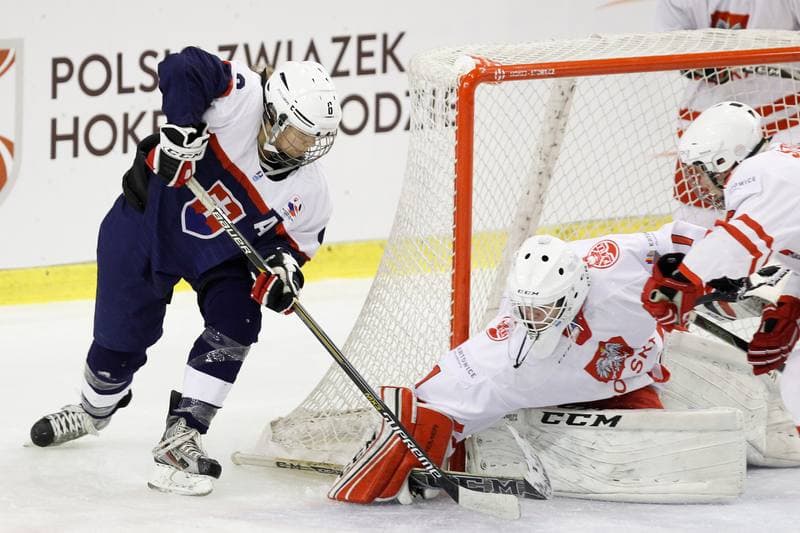 Ice Hockey. Women's World Championship. Poland - Slovakia. 08.04.2017