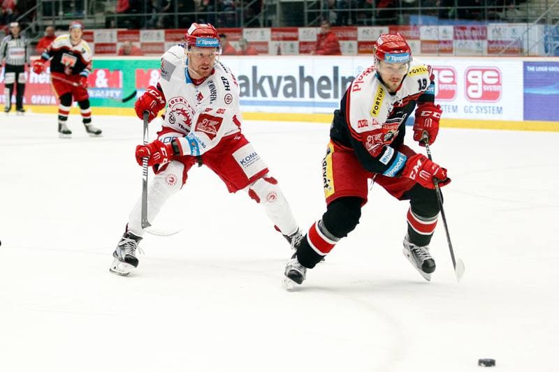 Ice Hockey. Tipsport Extraliga. Ocelari Trinec - Mounfield Hradec Kralove. 26.02.2017