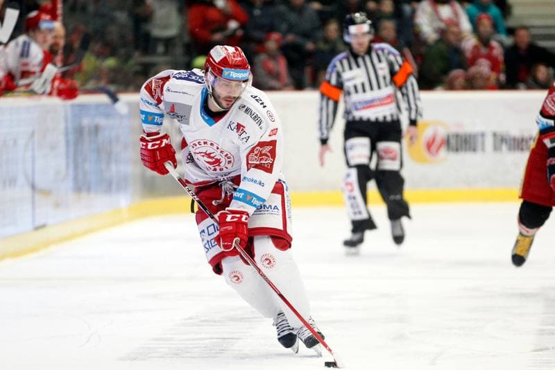 Ice Hockey. Tipsport Extraliga. Ocelari Trinec - Mounfield Hradec Kralove. 26.02.2017