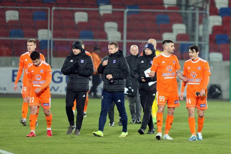 Football. Lotto Ekstraklasa. Gornik Zabrze - Bruk-Bet Termalica Nieciecza. 19.02.2018