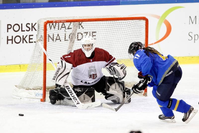 Ice Hockey. Women's World Championship. Latvia - Kazakhstan. 11.04.2017
