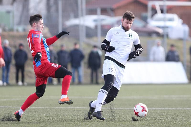Football. Sparing. MFK Karvina - Piast Gliwice. 20.01.2018