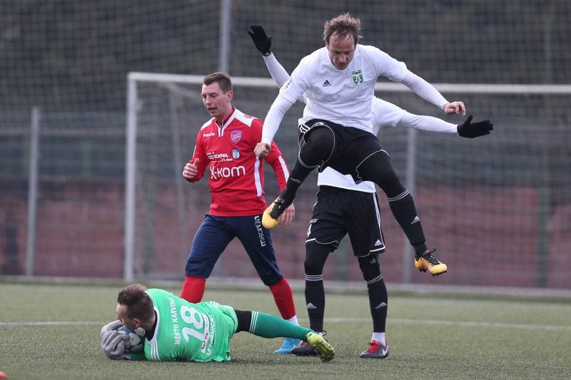 Football. Sparing. MFK Karvina - Rakow Czestochowa. 26.01.2018