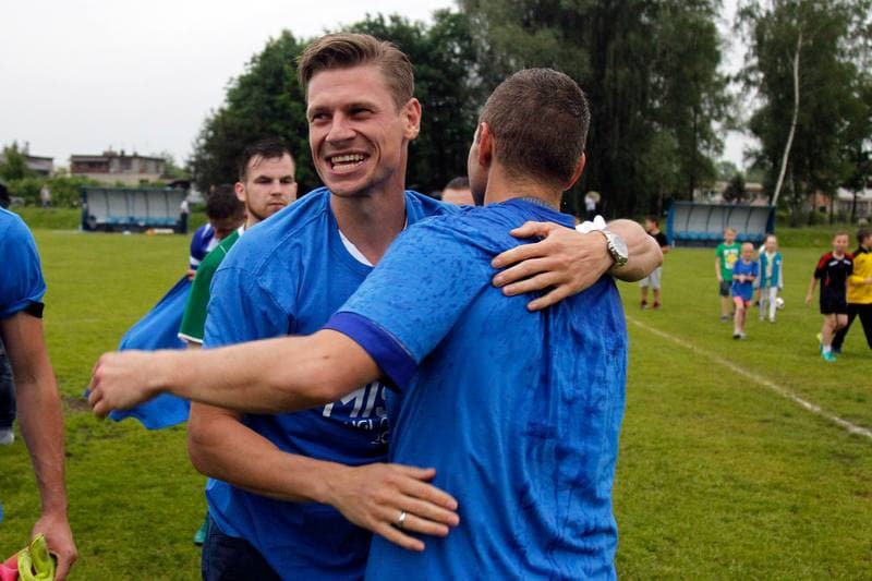 Football. Liga Okregowa. LKS Goczalkowice Zdroj - Grunwald Ruda Slaska. 30.05.2017