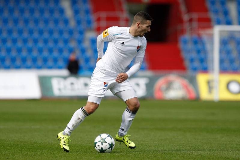 Football. Fortuna Narodni Liga. Banik Ostrava - FK Pardubice. 16.04.2017