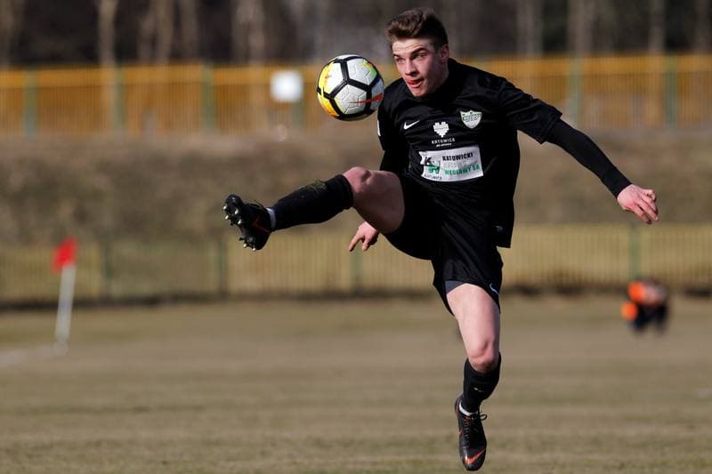 Football. II Liga. Rozwoj Katowice - GKS Belchatow. 24.03.2018