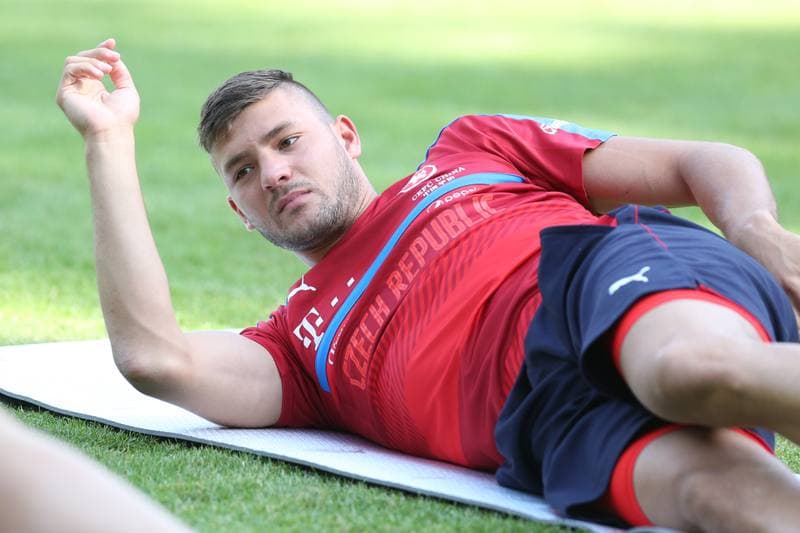 Football. Czech Republic. Training. 15.06.2017