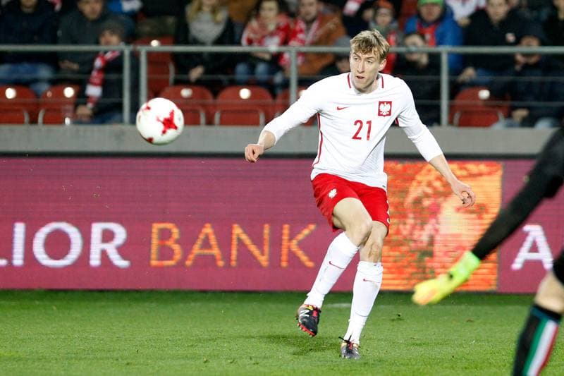 Football. Poland U21. Italy U21. 23.03.2017