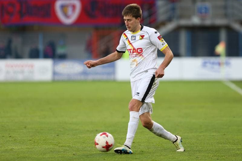 Football. Lotto Ekstraklasa. Piast Gliwice - Jagiellonia Bialystok. 22.04.2017