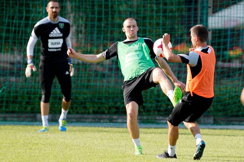 Football. GKS Katowice. Training. 20.06.2017