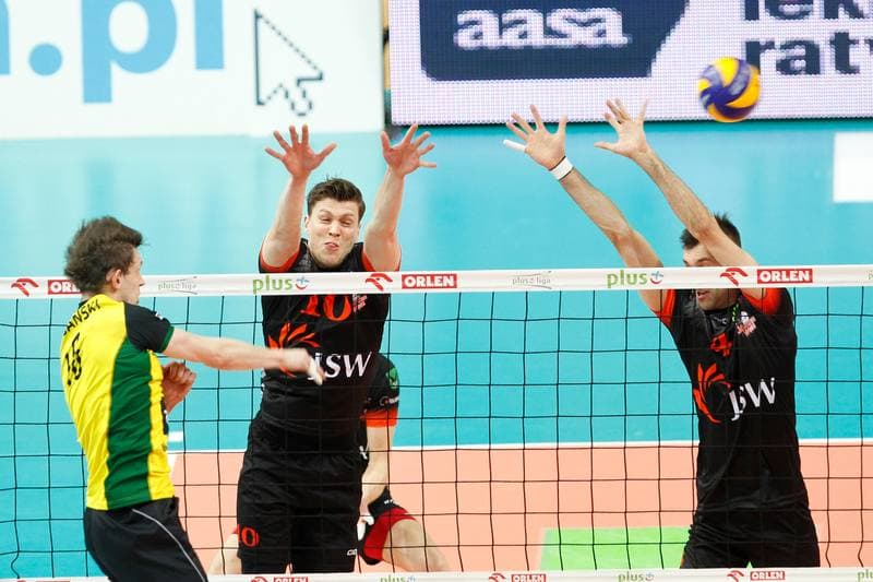 Volleyball. PlusLiga. GKS Katowice - Jastrzebski Wegiel. 28.03.2017