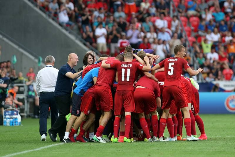 Football. UEFA European U21 Championship. Czech Republic - Italy. 21.06.2017