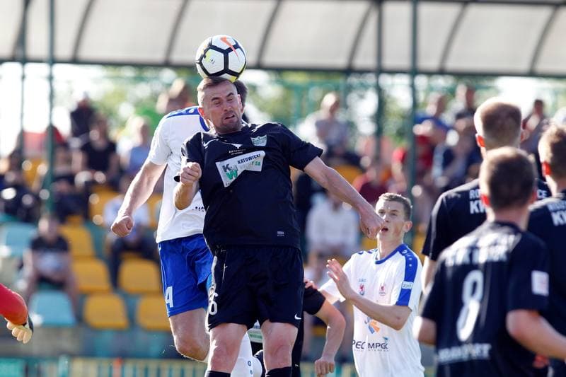 Football. II Liga. Rozwoj Katowice - Blekitni Stargard. 05.05.2018