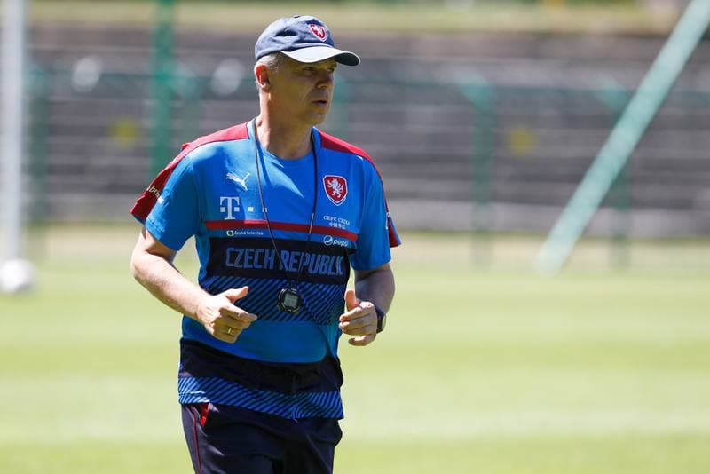 Football. Czech Republic. Training. 22.06.2017