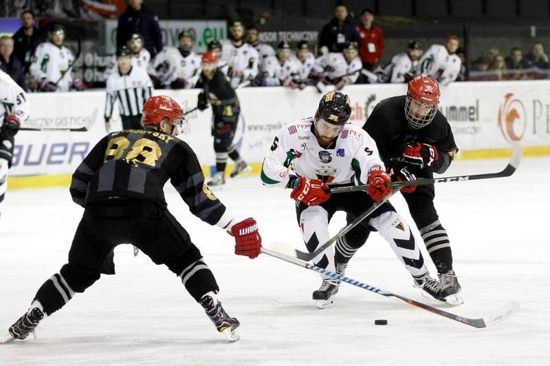 Ice Hockey. Polska Hokej Liga. GKS Tychy - Comarch Cracovia. 29.03.2017