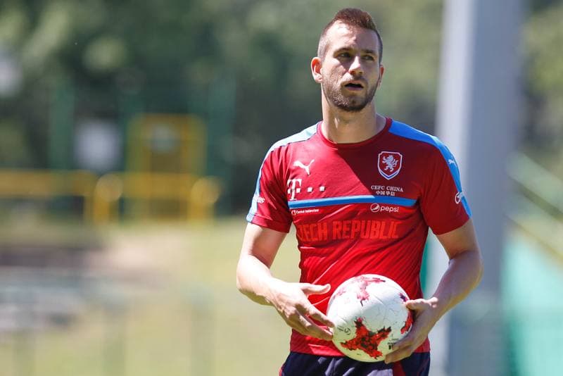 Football. Czech Republic. Training. 22.06.2017