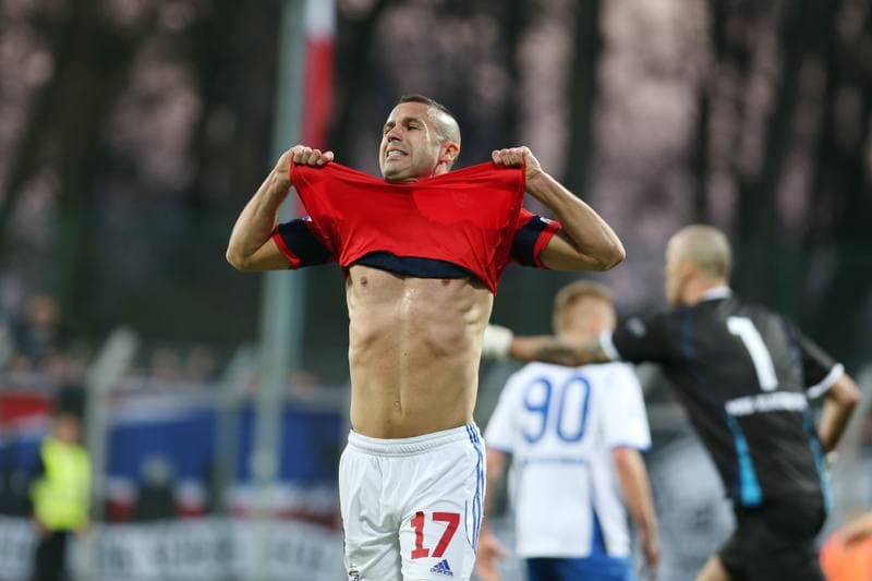Football. Nice I Liga. MKS Kluczbork - Gornik Zabrze. 01.04.2017