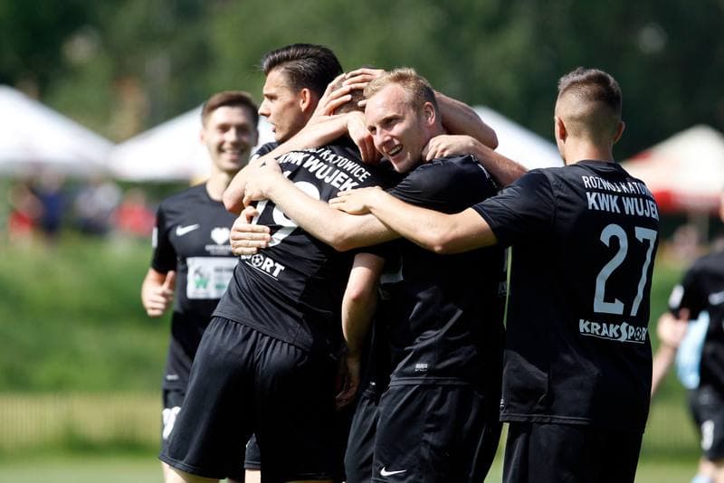 Football. II Liga. Rozwoj Katowice - GKS 1962 Jastrzebie. 12.05.2018