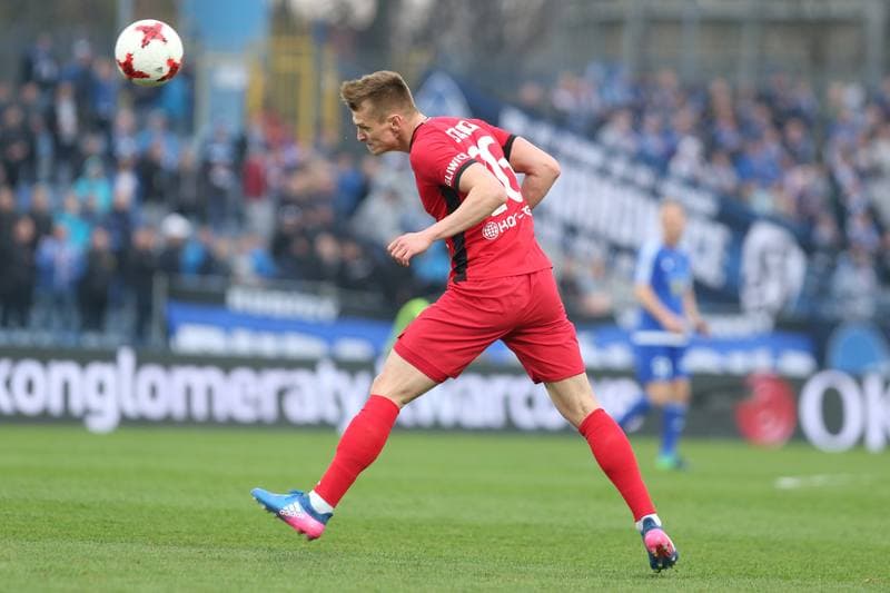 Football. Lotto Ekstraklasa. Ruch Chorzow - Piast Gliwice. 03.04.2017