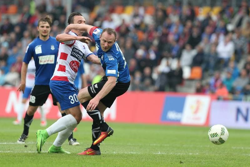 Football. Nice I Liga. Podbeskidzie Bielsko-Biala - Sandecja Nowy Sacz. 20.05.2017
