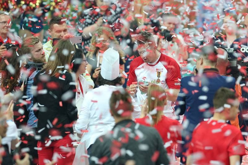 Volleyball. Poland national team. Friendly Match. 20.05.2017