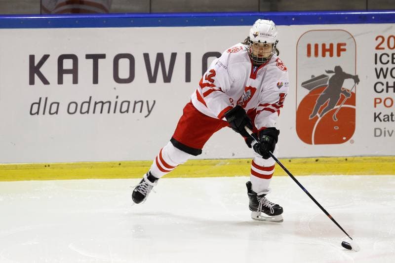 Ice Hockey. Women's World Championship. Poland - Italy. 11.04.2017