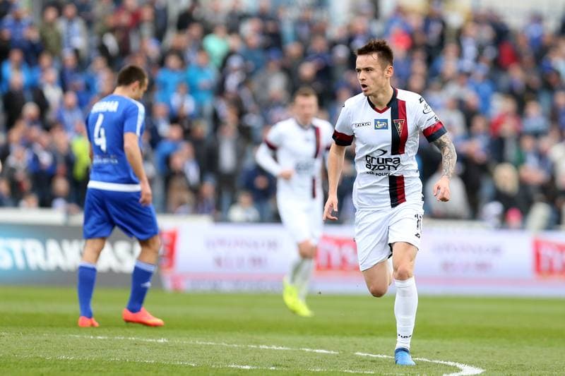 Football. Lotto Ekstraklasa. Ruch Chorzow - Pogon Szczecin. 15.04.2017