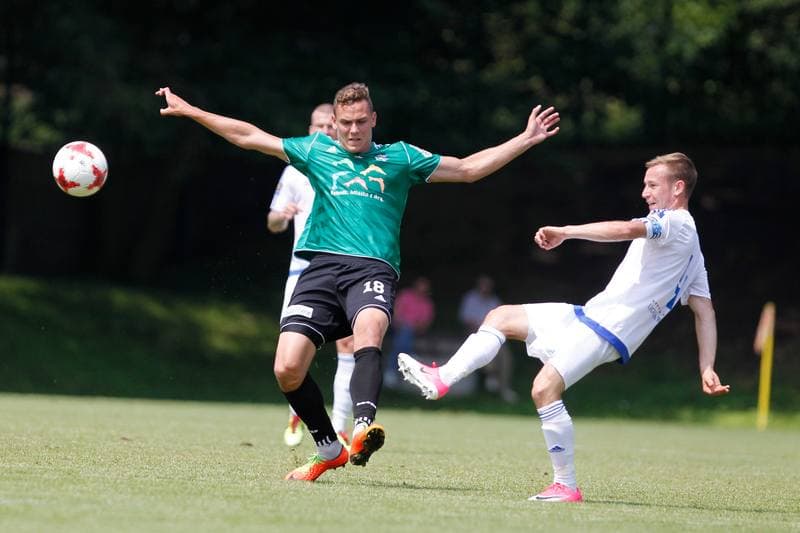Football. Sparing. Ruch Chorzow - ROW Rybnik. 08.07.2017