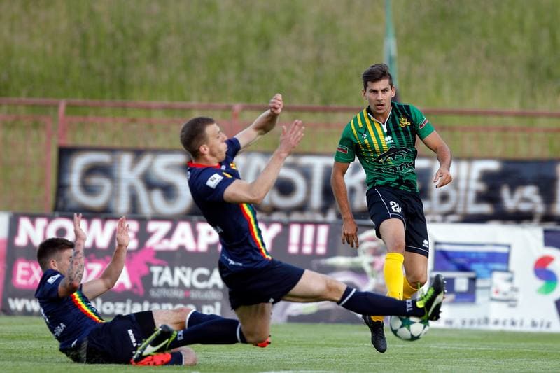 Football. III Liga. GKS Jastrzebie Zdroj - BKS Stal Bielsko Biala. 14.06.2017