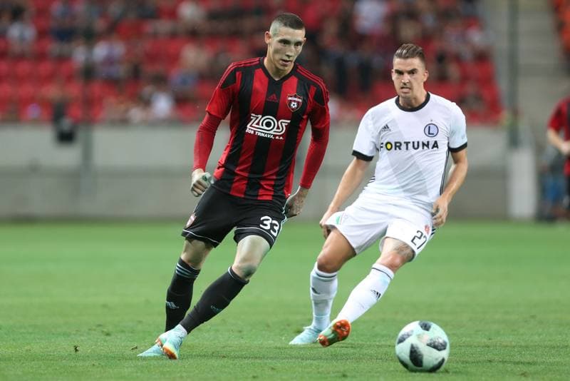 Football. UEFA Champions League. Spartak Trnava - Legia Warsaw. 31.07.2018
