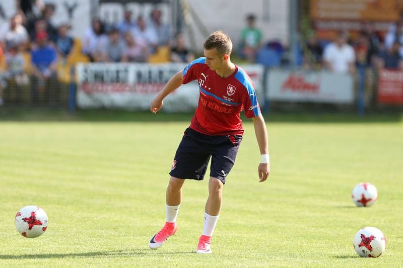 Football. Czech Republic. Training. 15.06.2017