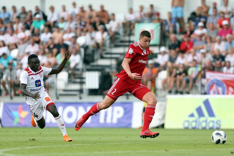 Football. UEFA Europa League. AS Trencin - Gornik Zabrze. 02.08.2018