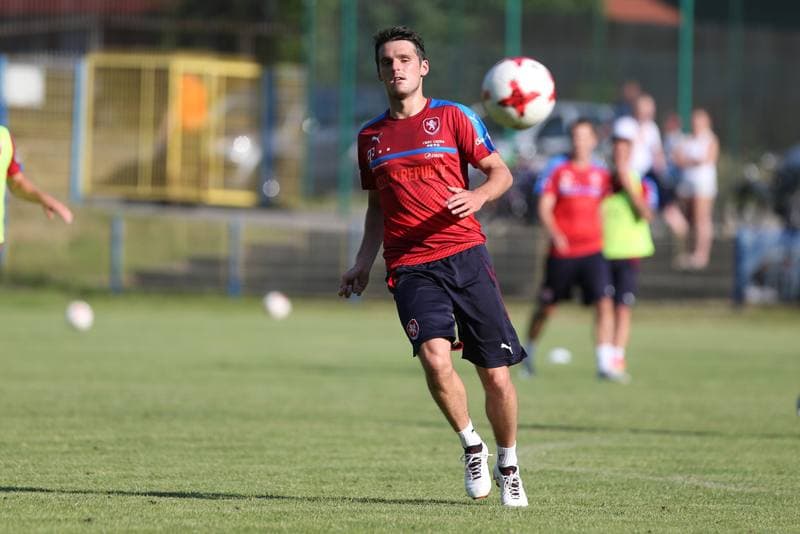 Football. Czech Republic. Training. 15.06.2017