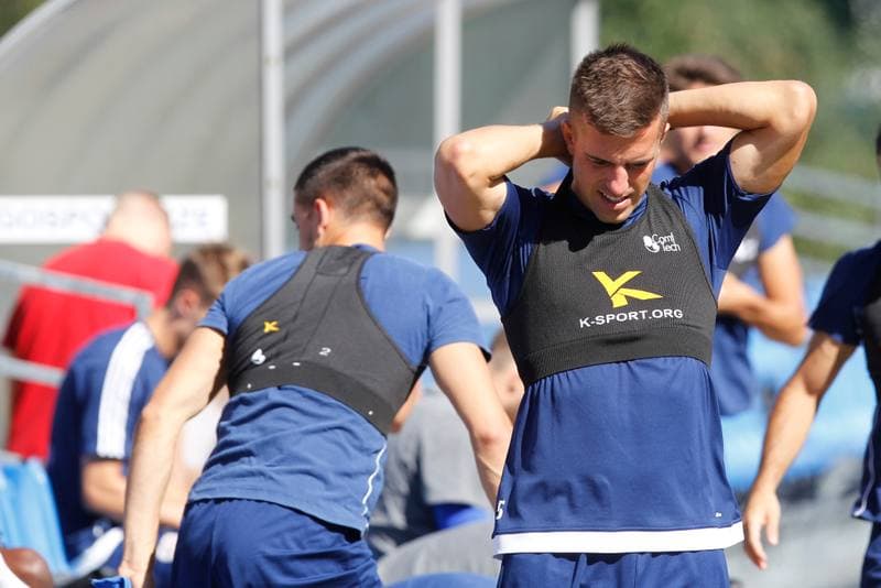 Football. Piast Gliwice. Training. 07.08.2018