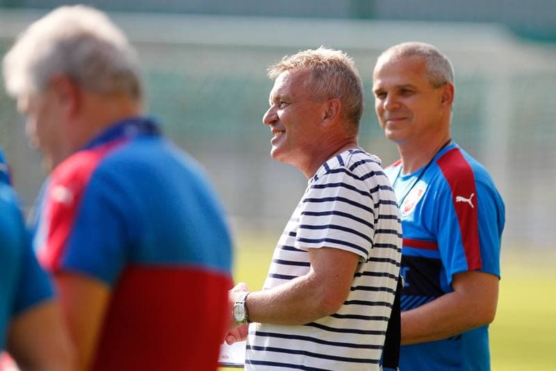 Football. Czech Republic. Training. 20.06.2017