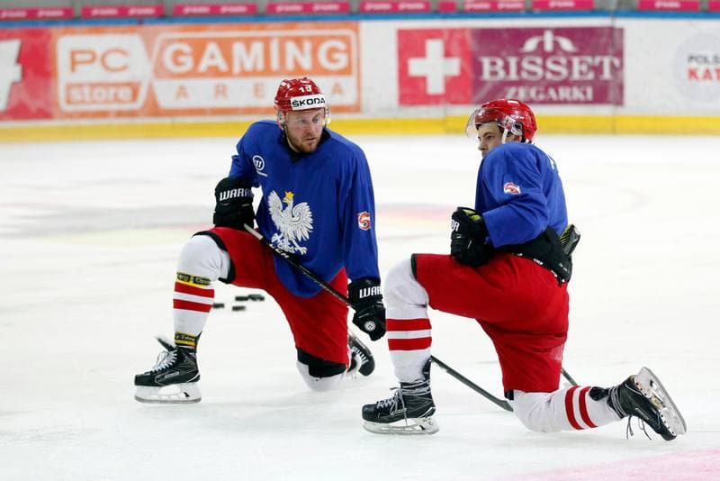 Ice Hockey. Poland national team. Training. 21.08.2018