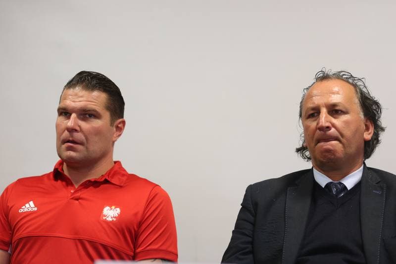 Ice Hockey. Poland national team. Press Conference. 21.08.2018