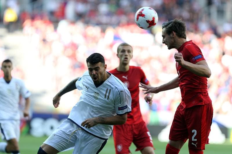 Football. UEFA European U21 Championship. Czech Republic - Italy. 21.06.2017