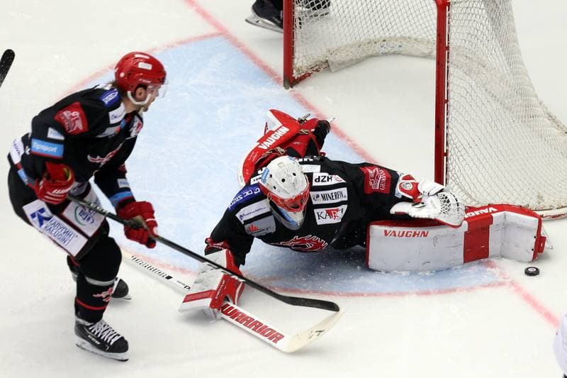 Ice Hockey. Tipsport Extraliga. Ocelari Trinec - Dynamo Pardubice. 02.03.2018