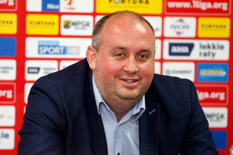 Football. GKS Katowice. Press Conference. 20.07.2017
