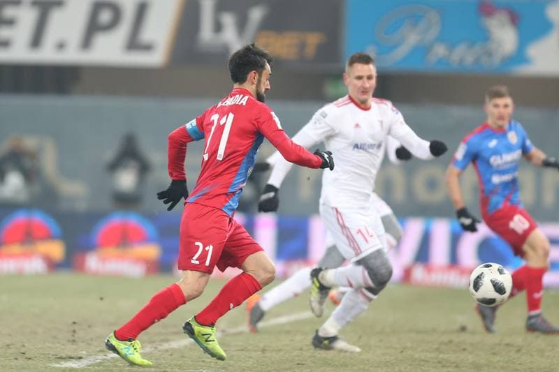 Football. Lotto Ekstraklasa. Piast Gliwice - Gornik Zabrze. 03.03.2018