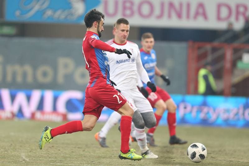 Football. Lotto Ekstraklasa. Piast Gliwice - Gornik Zabrze. 03.03.2018