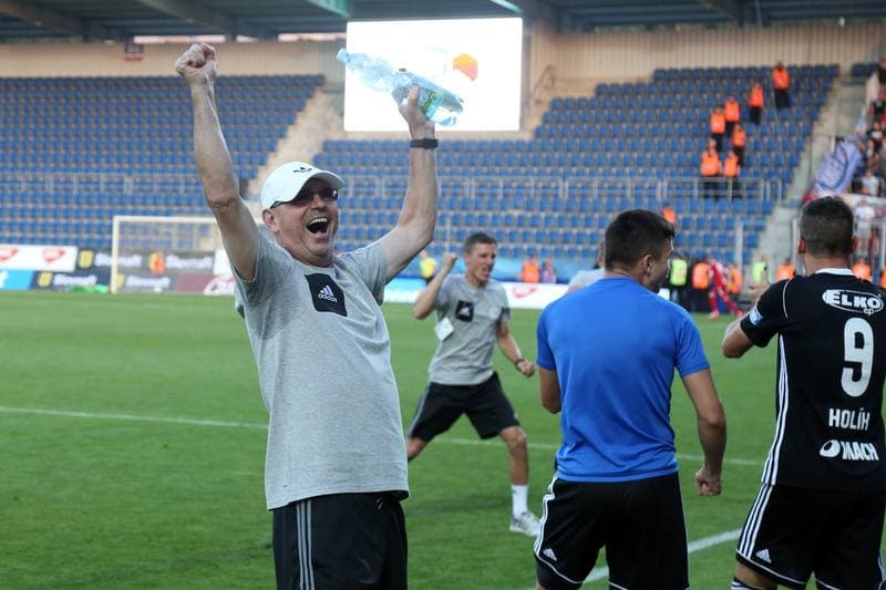 Football. Czech-Slovak Supercup. Fastav Zlin - Slovan Bratislava. 23.06.2017
