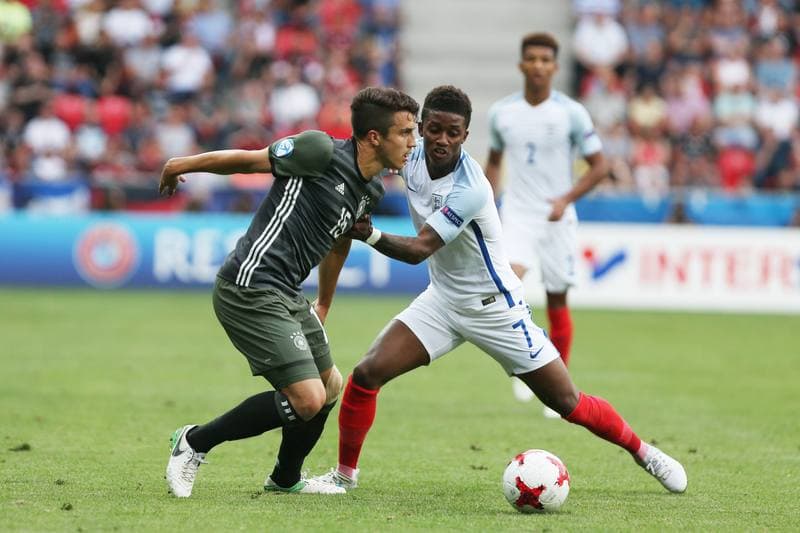 Football. UEFA European U21 Championship. England - Germany. 27.06.2017