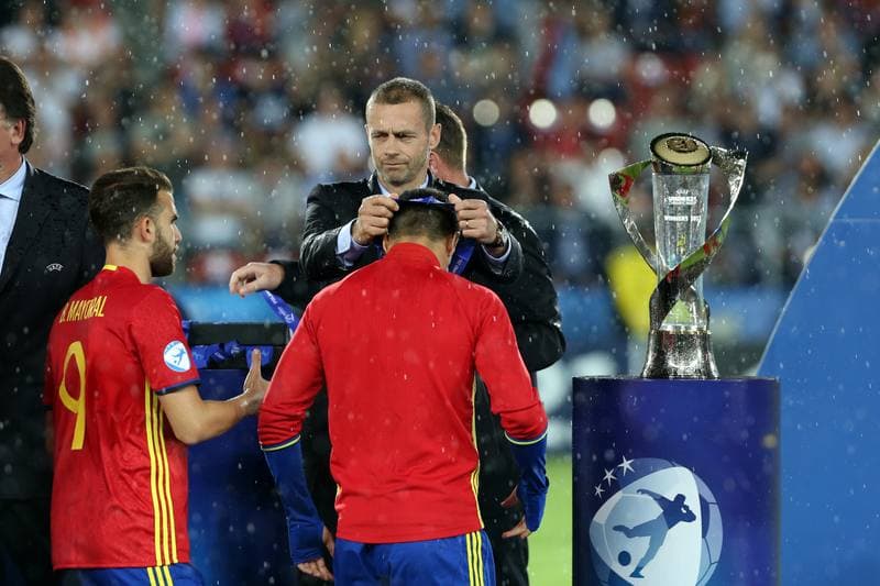 Football. UEFA European U21 Championship. Germany - Spain. 30.06.2017
