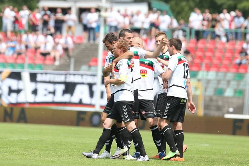 Football. Nice I Liga. Zaglebie Sosnowiec - GKS Tychy. 04.06.2017