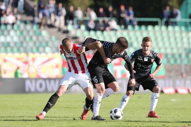 Football. Lotto Ekstraklasa. Zaglebie Sosnowiec - Cracovia Krakow. 30.09.2018